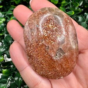 Arusha Golden Sunstone Palm Stone